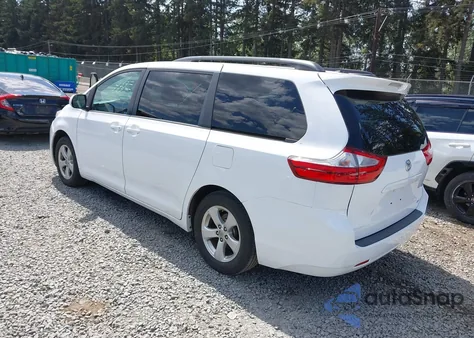 2015 Toyota Sienna Le 8 Passenger from USA, damaged, VIN 5TDKK3DC5FS636766